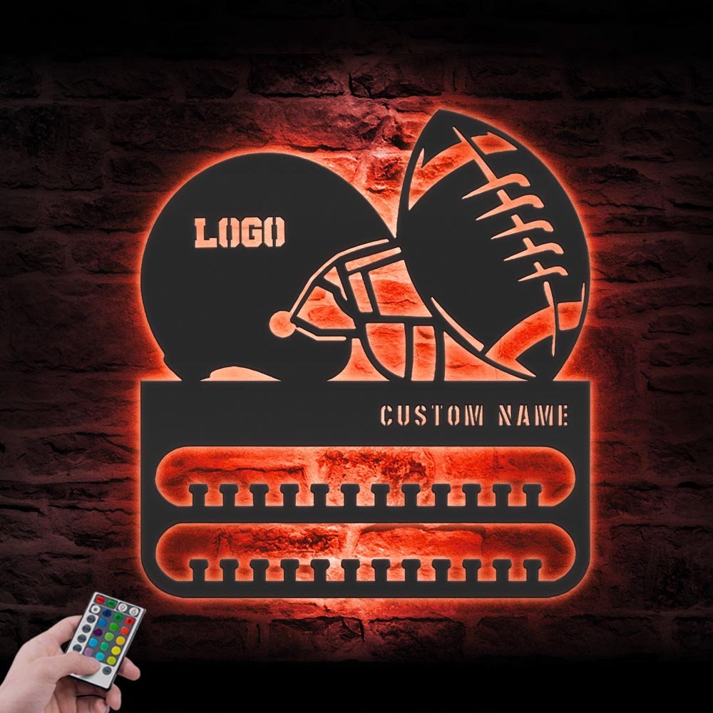 Custom-American-Football-Player-Medal-Hanger-With-Led-Light_1