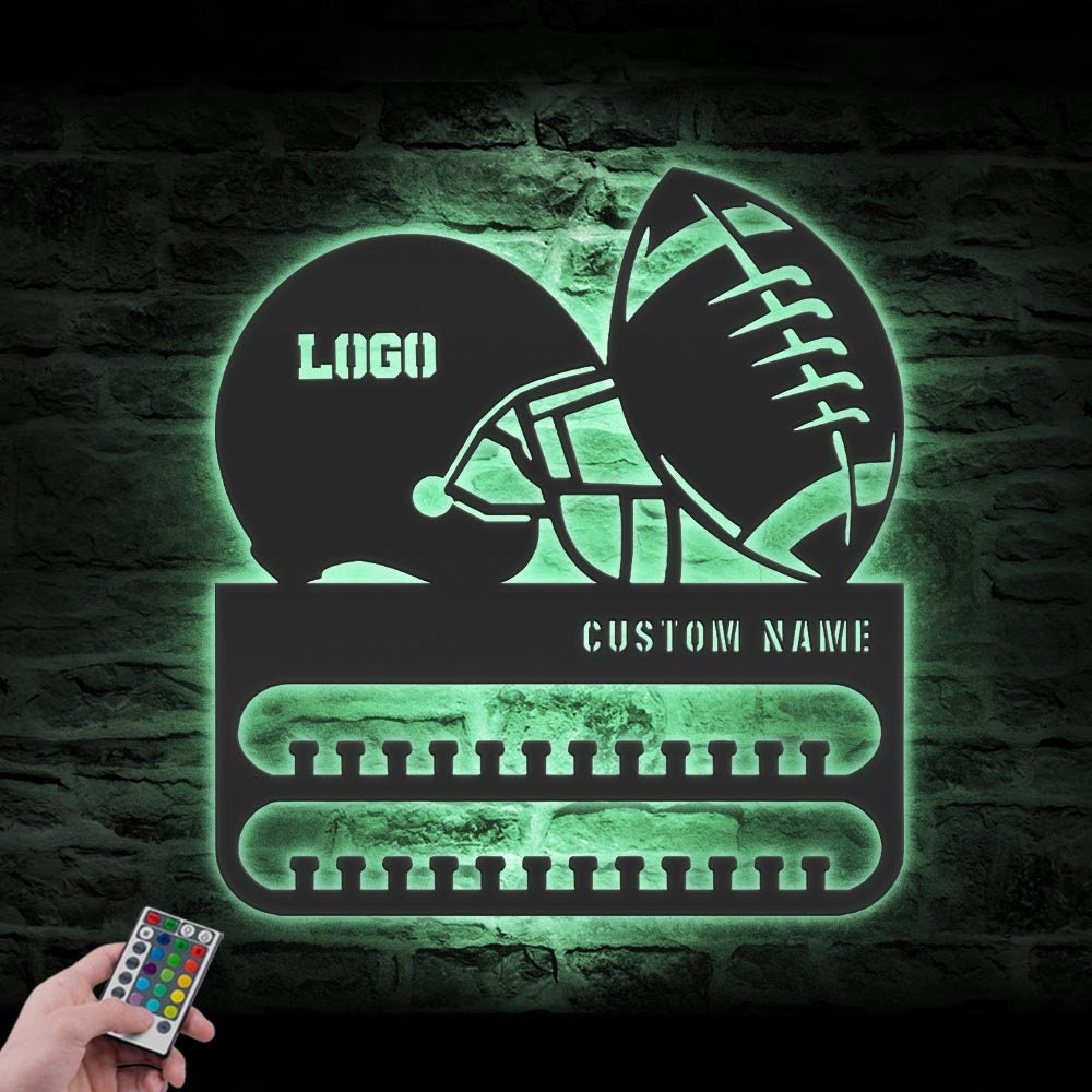 Custom-American-Football-Player-Medal-Hanger-With-Led-Light_2