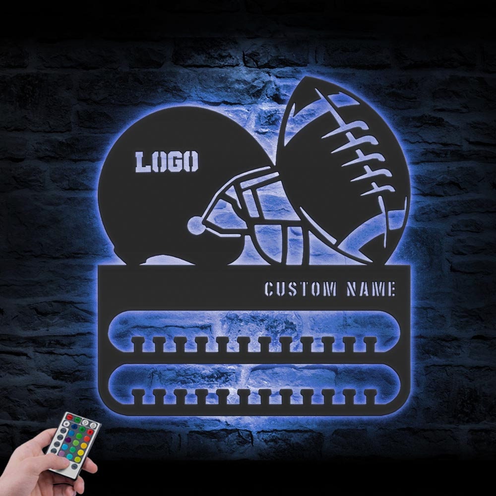 Custom-American-Football-Player-Medal-Hanger-With-Led-Light_5