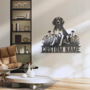 Custom-American-Foxhound-Metal-Wall-Art-LED-Light_2