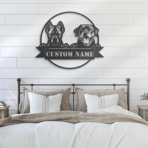 Custom-American-Pit-Bull-Terrier-And-Rottweiler-Metal-Wall-Art-LED-Light_5