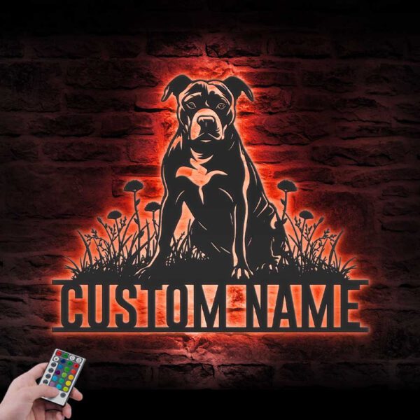 Custom-American-Pitbull-Metal-Wall-Art-LED-Light_3