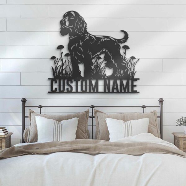 Custom-American-Water-Spaniel-Metal-Wall-Art-LED-Light_7