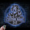 Custom-American-Water-Spaniel-Thirsty-Beer-Pub-Metal-Wall-Art-LED-Light_2