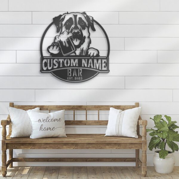 Custom-Anatolian-Shepherd-Thirsty-Beer-Pub-Metal-Wall-Art-LED-Light_1