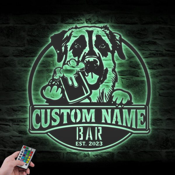 Custom-Anatolian-Shepherd-Thirsty-Beer-Pub-Metal-Wall-Art-LED-Light_6