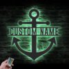 Custom-Anchor-Metal-Wall-Art-LED-Light-6