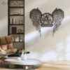 Custom-Angel-Wings-Name-Date-Metal-Wall-Art-LED-Light-6