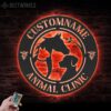 Custom-Animal-Clinic-Metal-Wall-Art-LED-Light_2