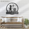 Custom-Archery-Metal-Wall-Art-LED-Light-4