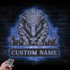 Custom-Armadillo-Metal-Wall-Art-LED-Light