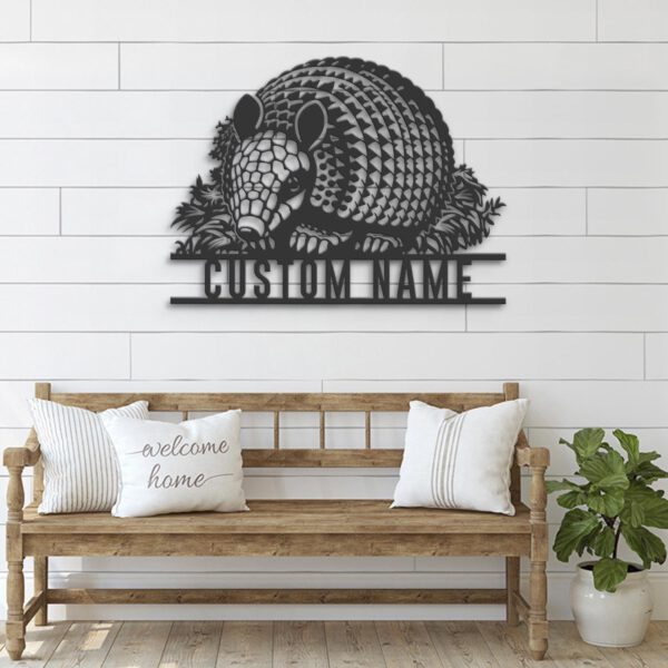 Custom-Armadillo-Metal-Wall-Art-LED-Light-6-2