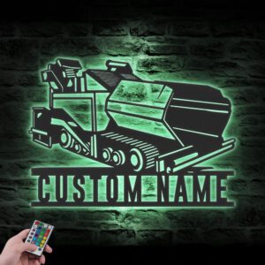 Custom-Asphalt-Paver-Truck-Driver-Metal-Wall-Art-LED-Light_2