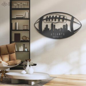 Custom-Atlanta-Skyline-American-Football-Metal-Wall-Art-LED-Light-2