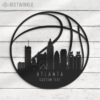 Custom-Atlanta-Skyline-Basketball-Metal-Wall-Art-LED-Light-6