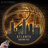 Custom-Atlanta-Skyline-Basketball-Metal-Wall-Art-LED-Light-7