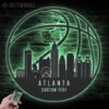 Custom-Atlanta-Skyline-Basketball-Metal-Wall-Art-LED-Light-8