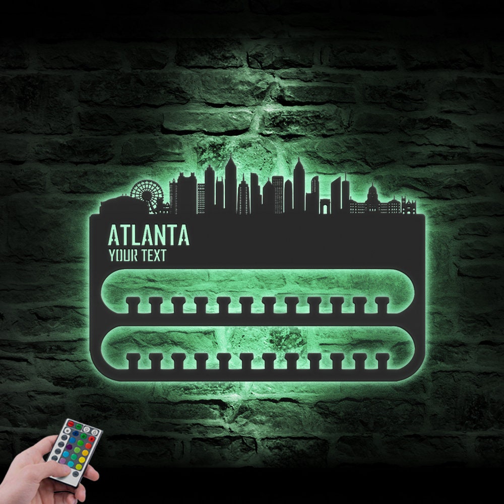 Custom-Atlanta-Skyline-Sport-Medal-Hanger-With-Led-Light_5