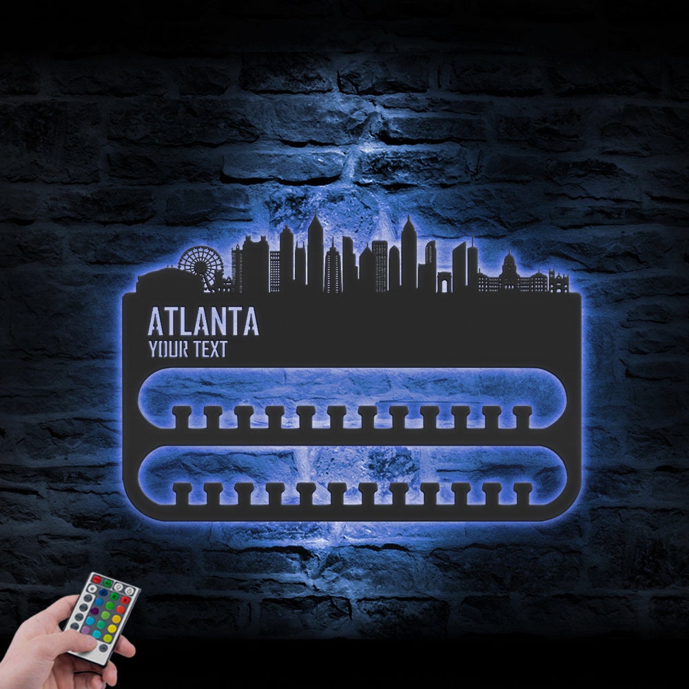 Custom-Atlanta-Skyline-Sport-Medal-Hanger-With-Led-Light_6