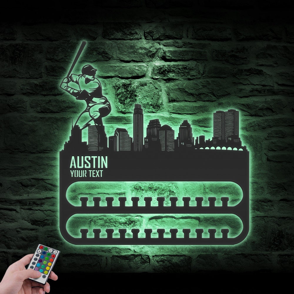 Custom-Austin-Skyline-Baseball-Player-Medal-Hanger-With-Led-Light_2