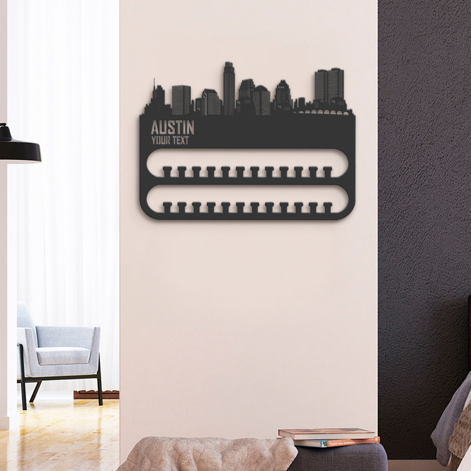 Custom-Austin-Skyline-Sport-Medal-Hanger-With-Led-Light_2