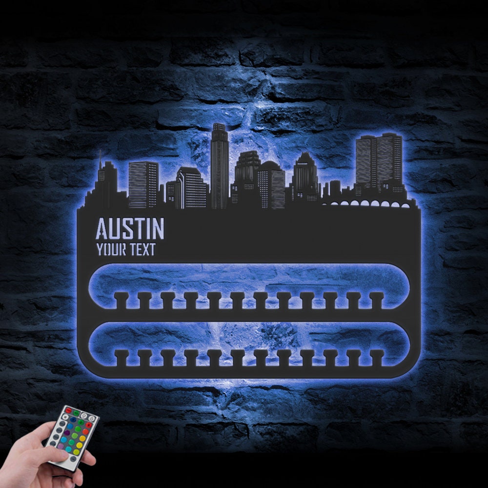 Custom-Austin-Skyline-Sport-Medal-Hanger-With-Led-Light_6