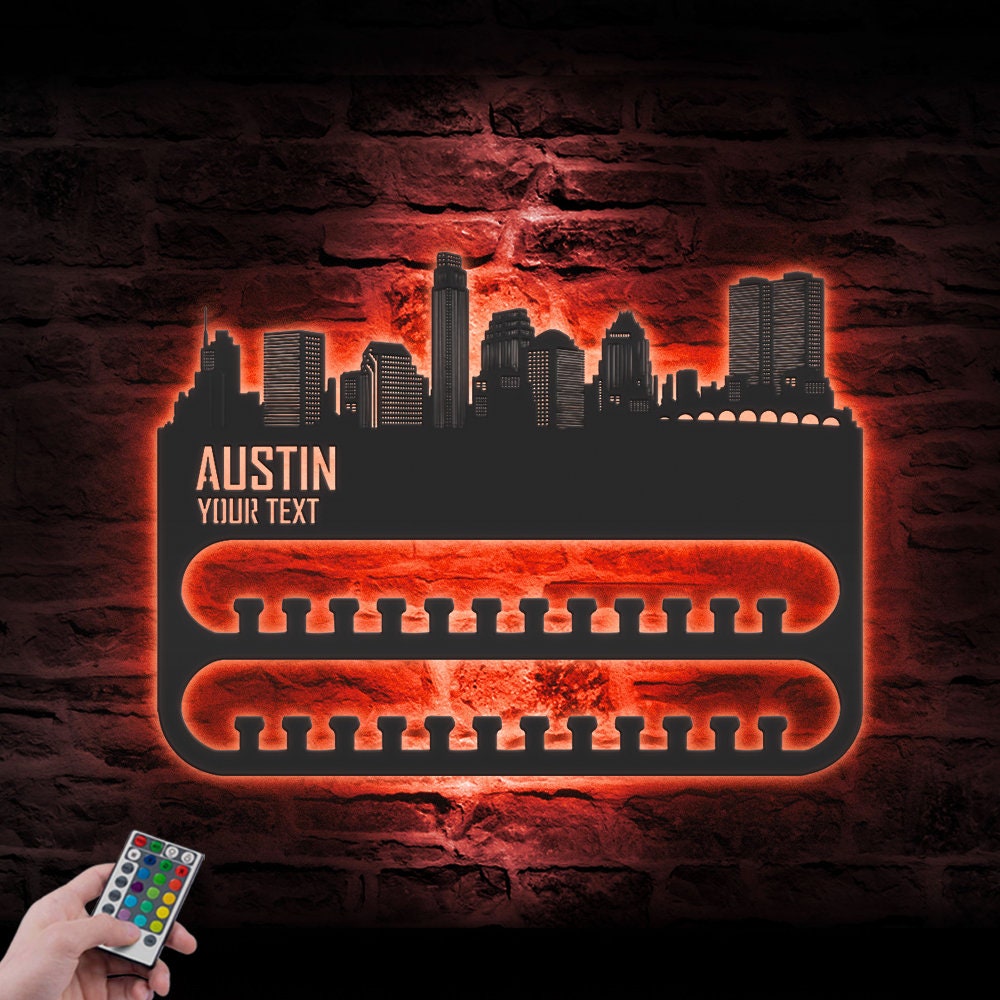 Custom-Austin-Skyline-Sport-Medal-Hanger-With-Led-Light_8