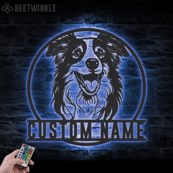 Custom-Australian-Shepherd-Metal-Wall-Art-LED-Light_3