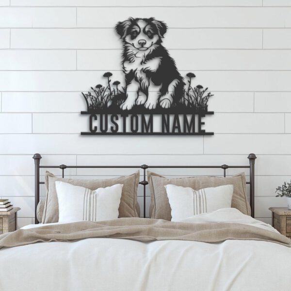 Custom-Baby-Australian-Shepherd-Metal-Wall-Art-LED_4