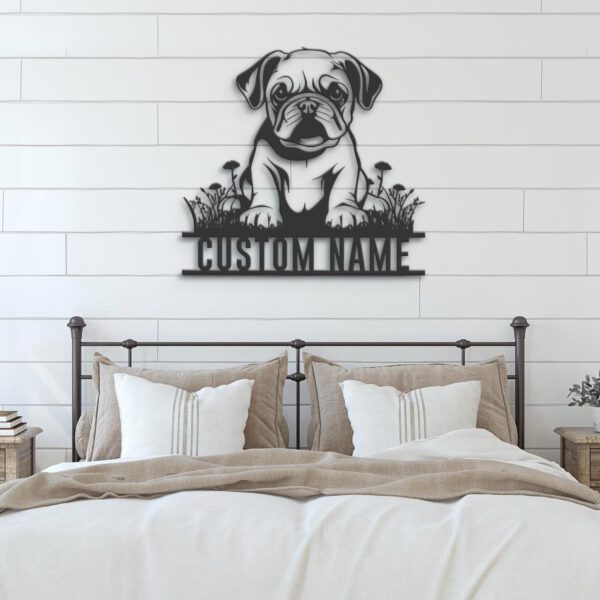 Custom-Baby-Bulldog-Metal-Wall-Art-LED_5