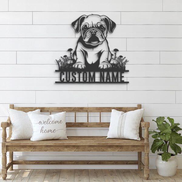 Custom-Baby-Bulldog-Metal-Wall-Art-LED_6