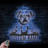 Custom-Baby-Bulldog-Metal-Wall-Art-LED_7