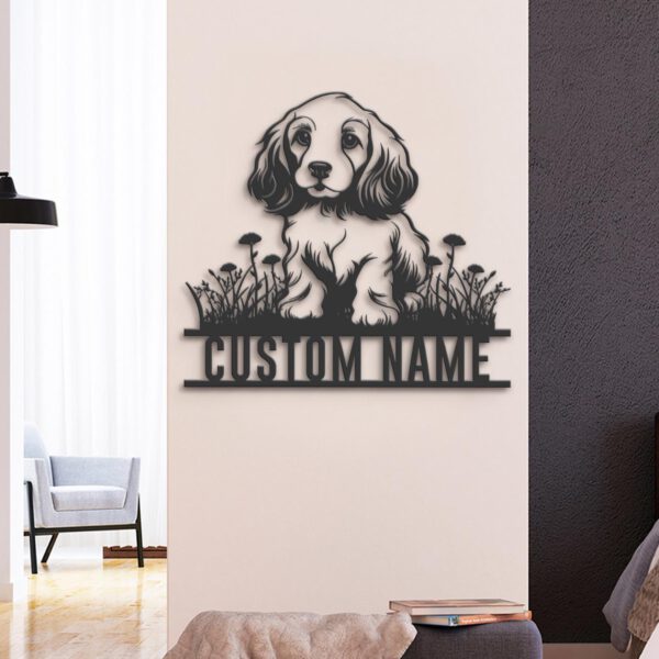 Custom-Baby-Cocker-Spaniel-Metal-Wall-Art-LED-Light_6