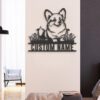 Custom-Baby-Corgi-Metal-Wall-Art-LED_3