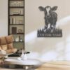 Custom-Baby-Cow-Farmhouse-Metal-Wall-Art-LED-Light-3