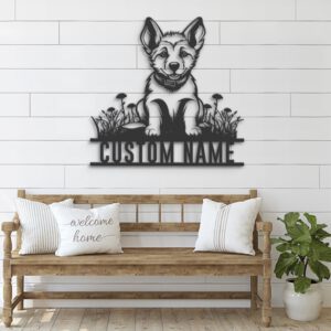 Custom-Baby-GSD-German-Shepherd-Metal-Wall-Art-LED-Light_1