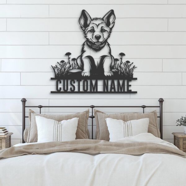 Custom-Baby-GSD-German-Shepherd-Metal-Wall-Art-LED-Light_7