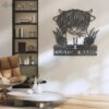 Custom-Baby-Highland-Cow-Farmhouse-Metal-Wall-Art-LED-Light-8