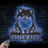 Custom-Baby-Pomeranian-Metal-Wall-Art-LED_2