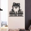 Custom-Baby-Pomeranian-Metal-Wall-Art-LED_3