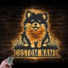 Custom-Baby-Pomeranian-Metal-Wall-Art-LED_7