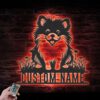 Custom-Baby-Pomeranian-Metal-Wall-Art-LED_8