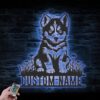 Custom-Baby-Siberian-Husky-Metal-Wall-Art-LED-Light_4