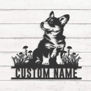 Custom-Baby-Welsh-Corgi-Metal-Wall-Art-LED-Light_1