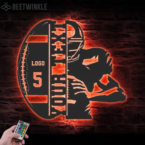 Custom-Ball-American-Football-Metal-Wall-Art-LED-Light-8