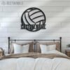 Custom-Ball-Volleyball-Metal-Wall-Art-LED-Light-5