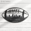 Custom-Baltimore-Skyline-American-Football-Metal-Wall-Art-LED-Light-8