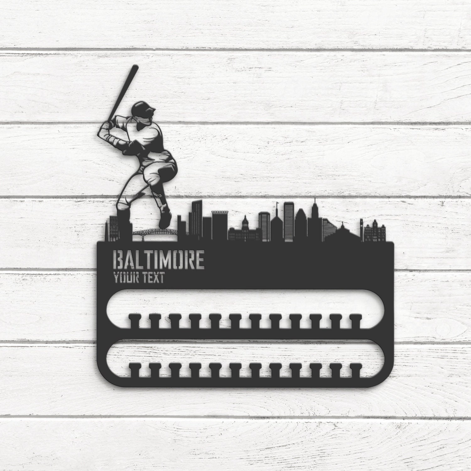 Custom-Baltimore-Skyline-Baseball-Player-Medal-Hanger-With-Led-Light_3