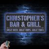 Custom-Bar-And-Grill-Metal-Wall-Art-LED-Light-13