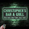 Custom-Bar-And-Grill-Metal-Wall-Art-LED-Light-9